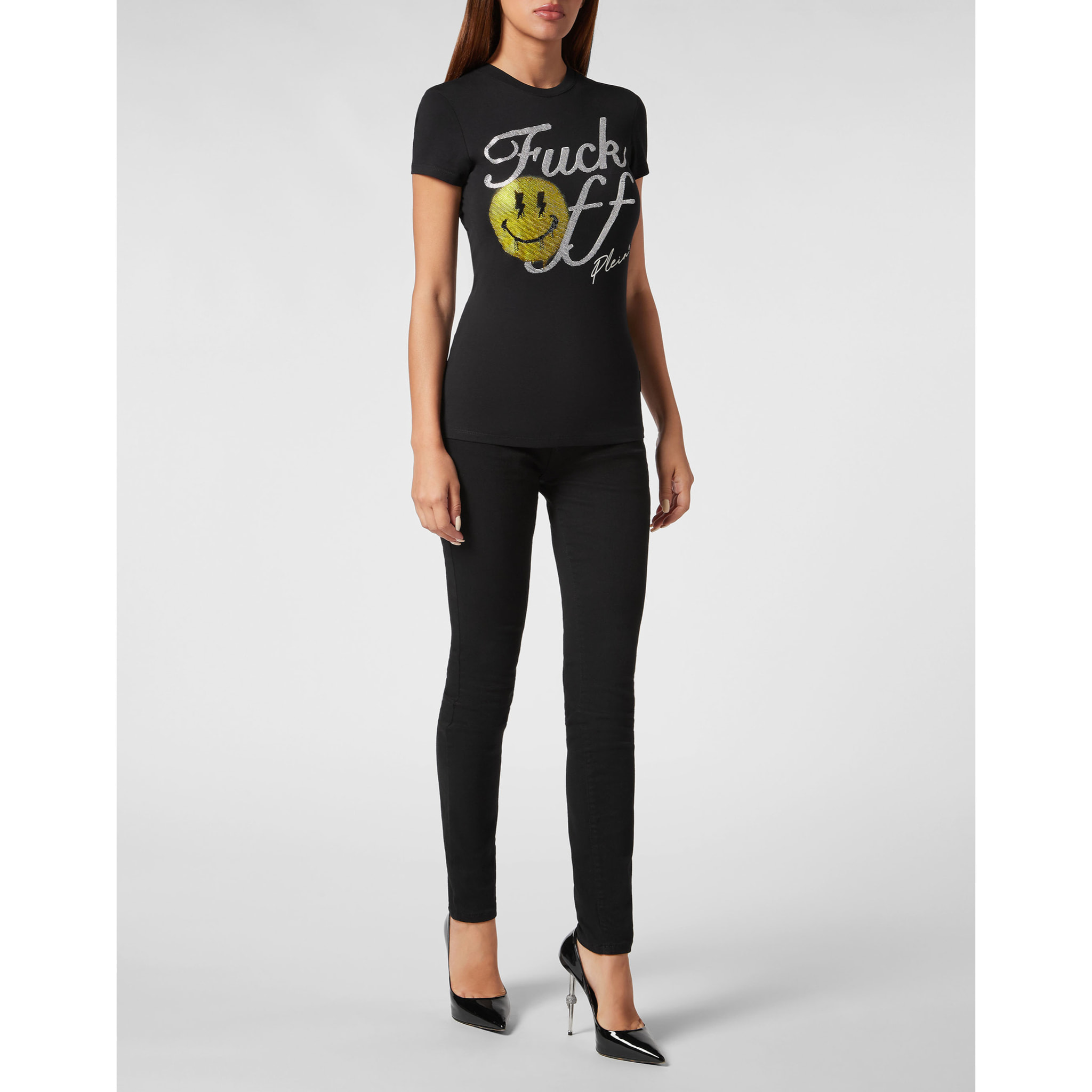 PHILIPP PLEIN Camiseta Slim Fit SMILE