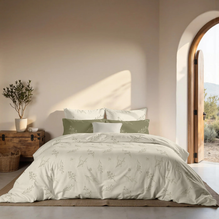 Housse de couette 100 % coton 80 fils Orba