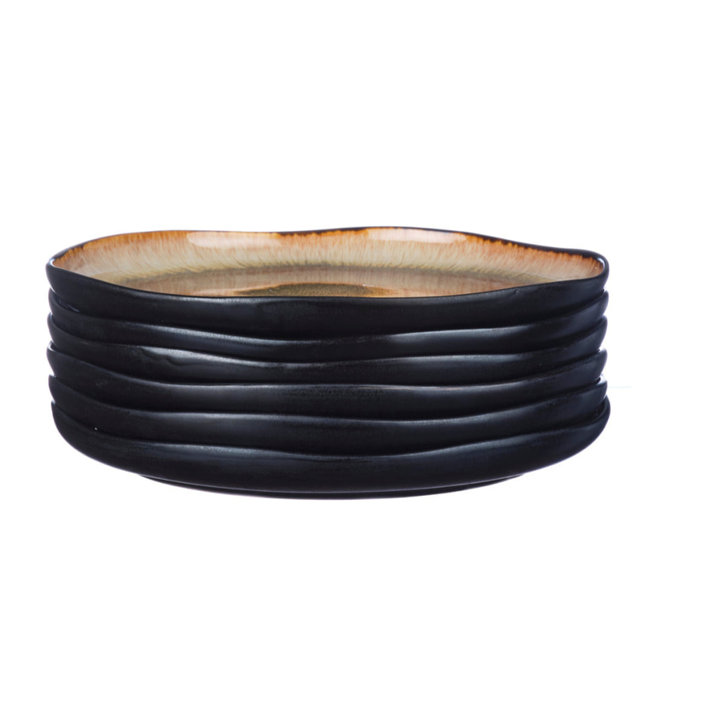 Assiette IRIS Ø26cm - 6 pièces - Marron sauvage