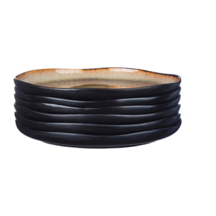 Assiette IRIS Ø26cm - 6 pièces - Marron sauvage