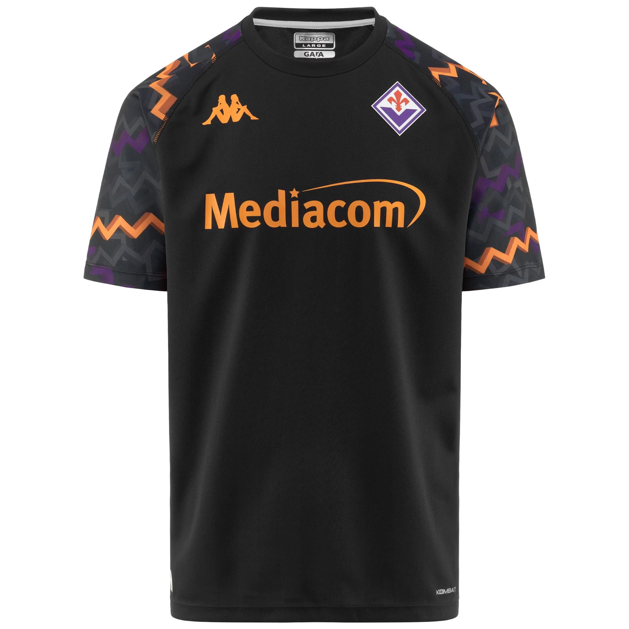Kappa - Maglie gioco Bambino Nero - Kombat Gk 2025 Fiorentina