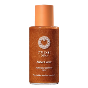 Amber Flower - Huile Glow Pailletée Corps 100 ml