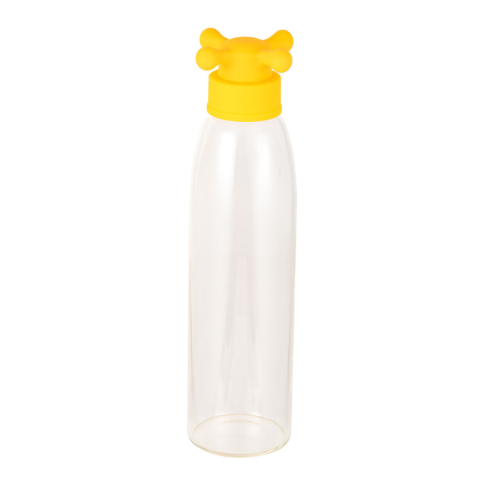 Botella de agua 500ml, amarillo, United colors of Benetton