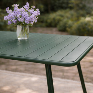 Table de jardin 8-10 places 200cm verte EVORA