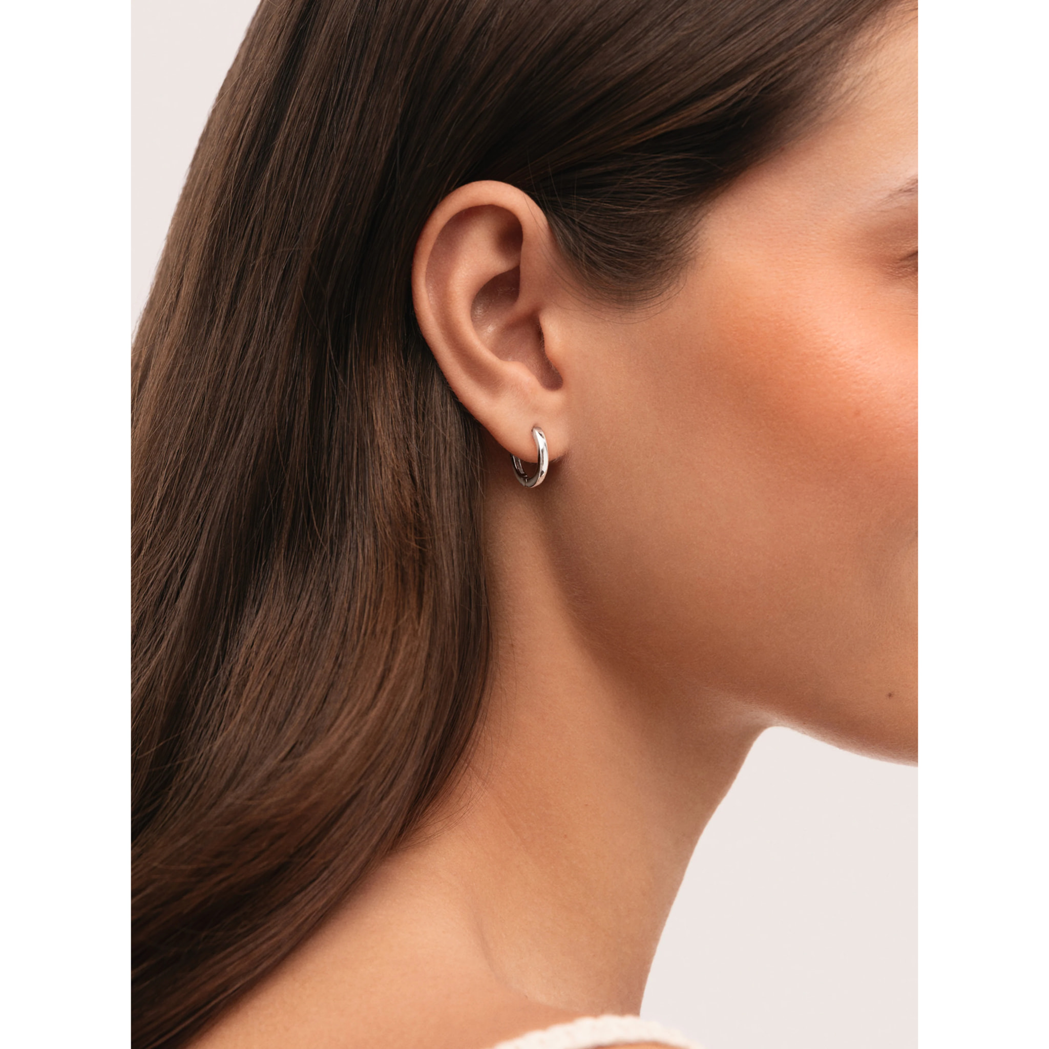 Pendientes Aro 10mm Acero