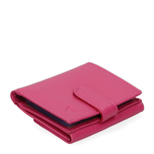 Portafoglio  da donna ecopelle Prodotto Vegano 9x8x2 cm