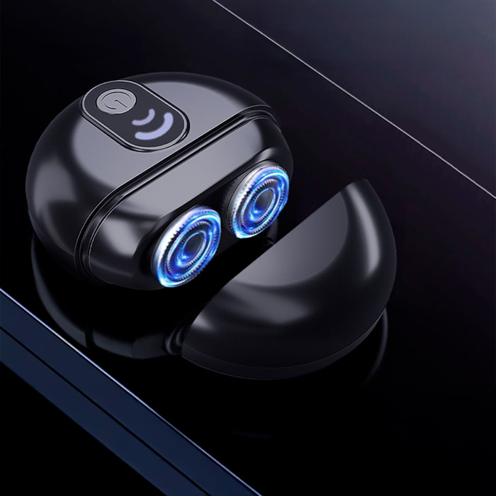 Rasoi elettrico con 2 velocità e coperchio protettivo.