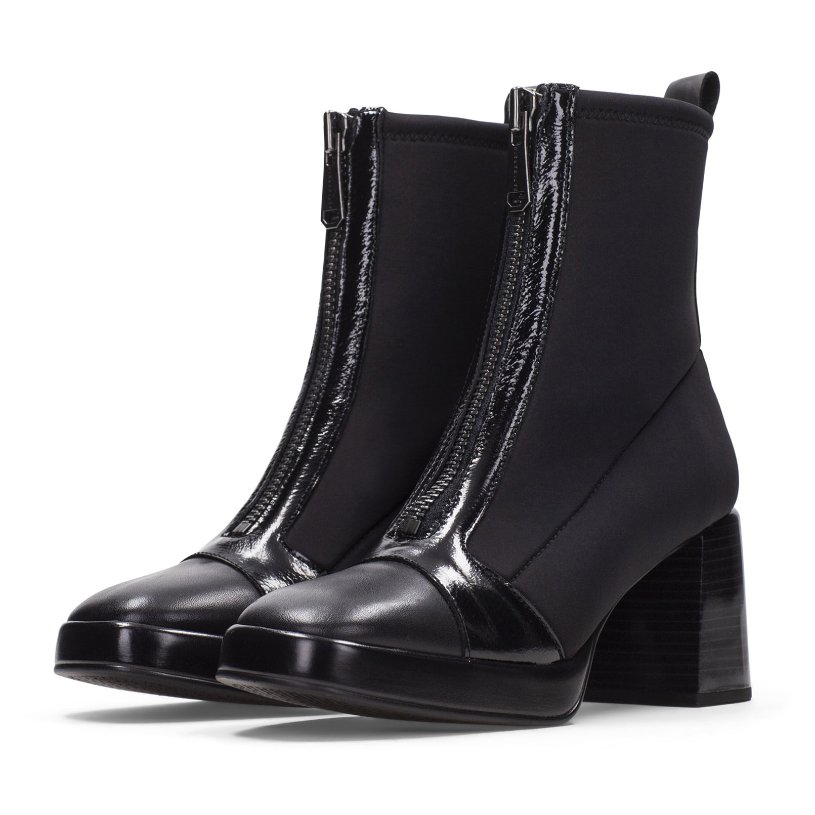 Botin Tokio Negro vino 7 cm