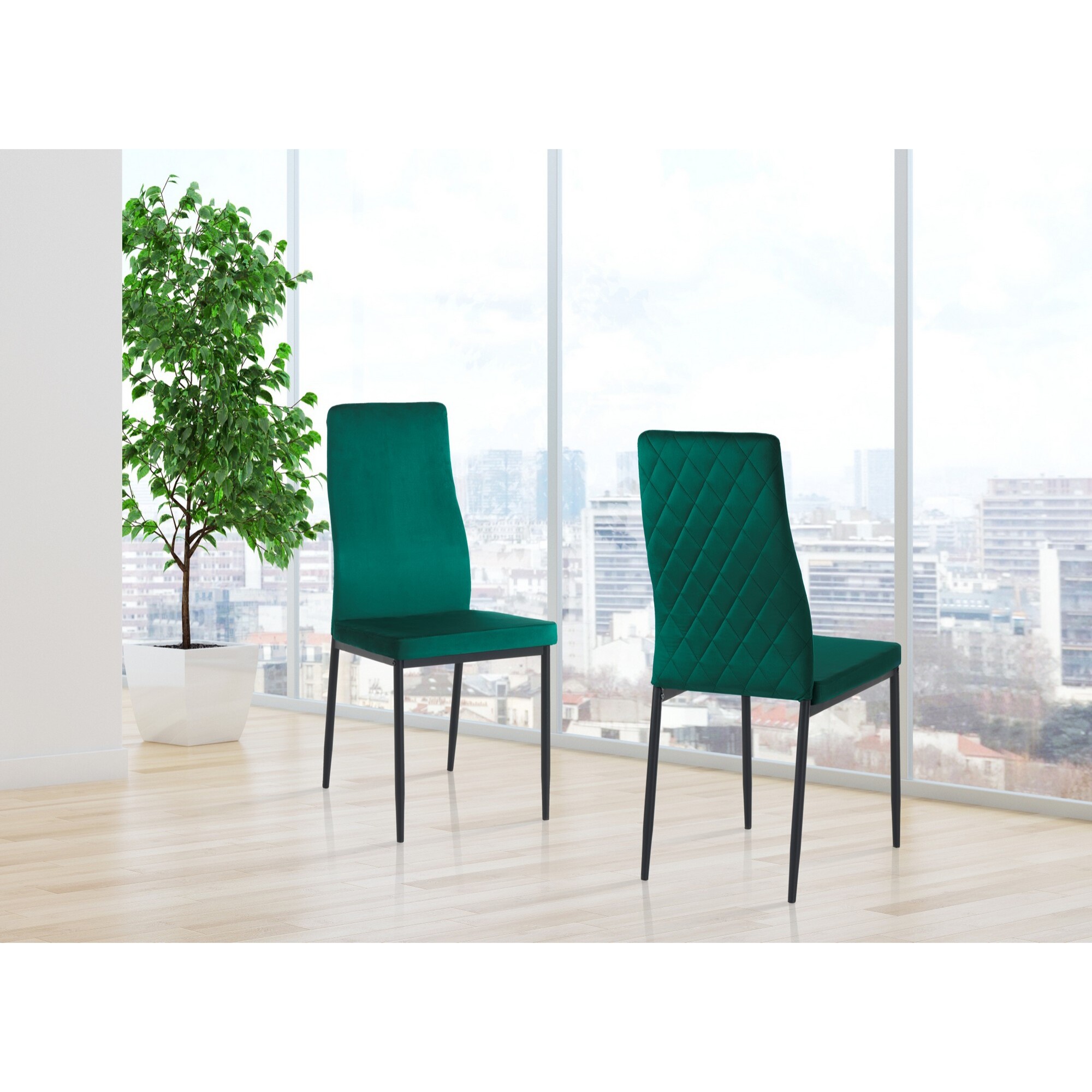 Tomasucci Lot de 6 Chaises FEFE' VERT