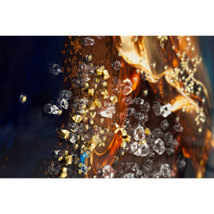 STAMPA SU TELA LACCATA C/CORNICE ANDROMEDA -A- CM 60X4X90