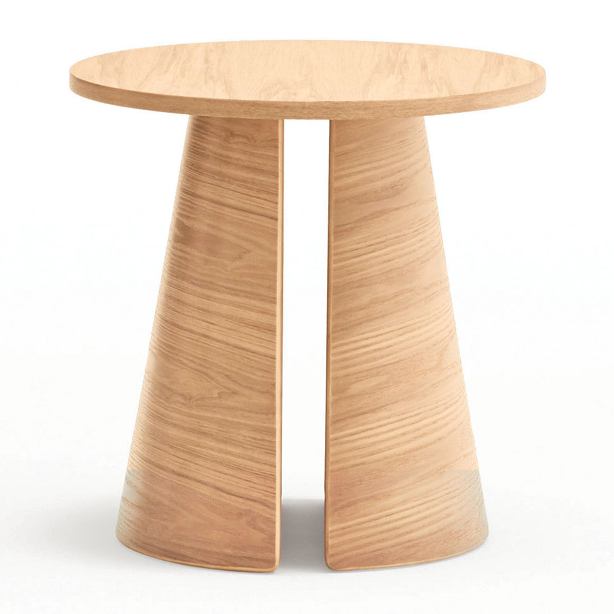 Mesa auxiliar redonda Cep natural