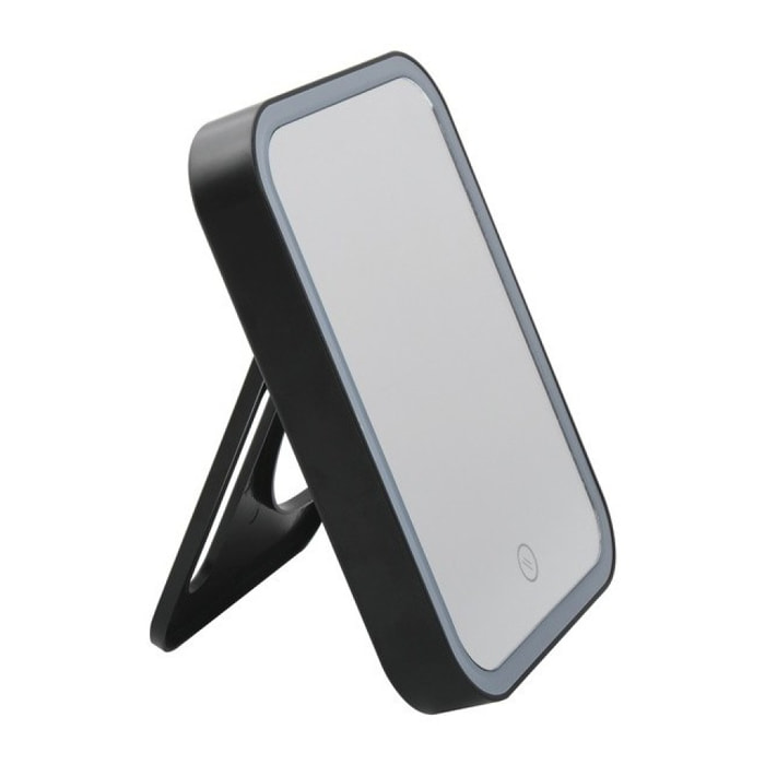 Miroir Lumineux à Led ANIA Noir mat MSV