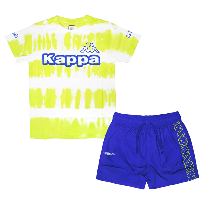 Completo Mare Beachwear Costume Corto Ragazzo KAPPA 8 / 16 Anni