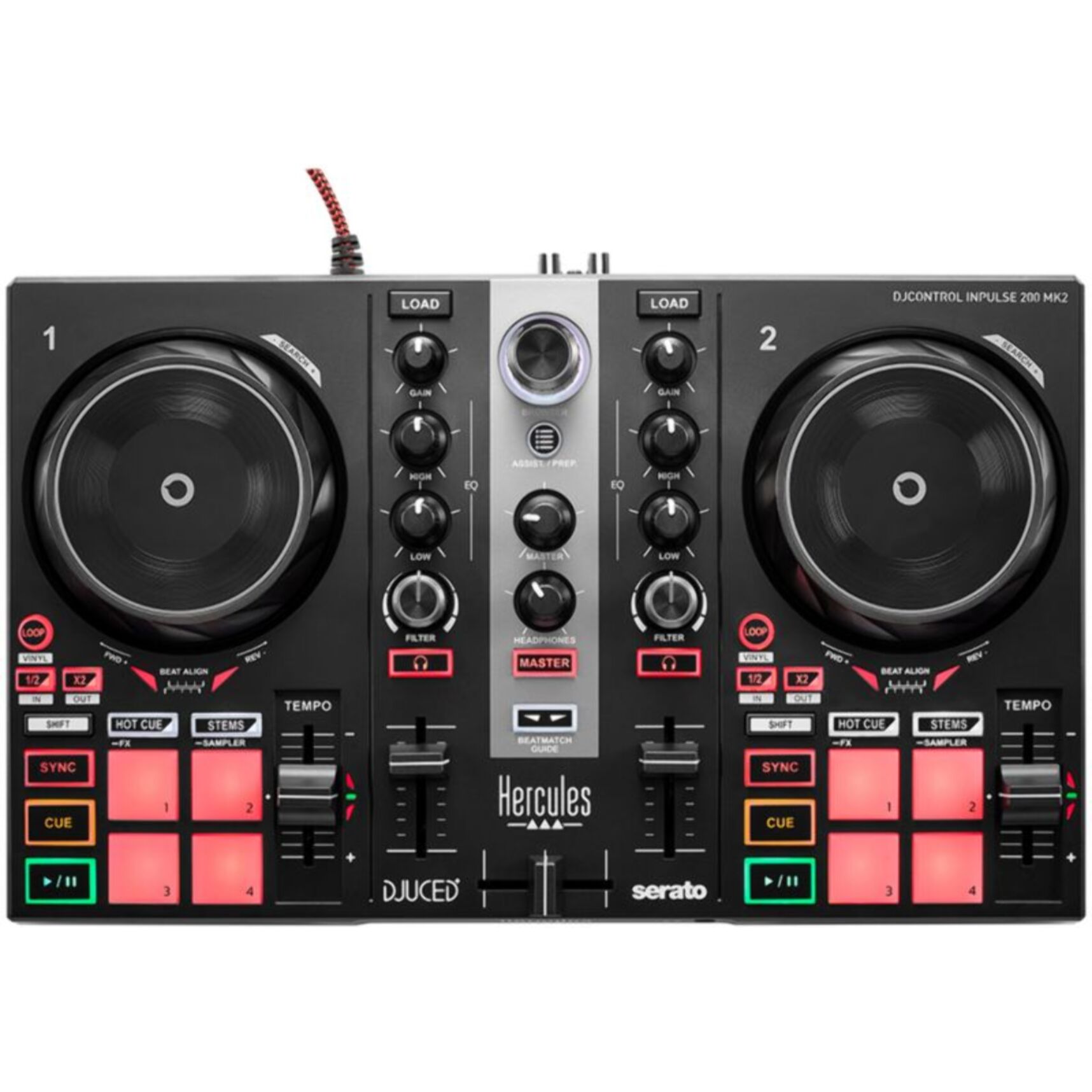 Contrôleur USB HERCULES DJ Learning Kit MK2