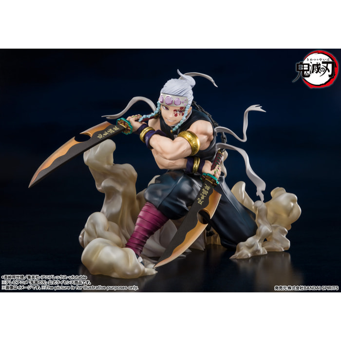 Demon Slayer FiguArts Zero Statua in PVC Tengen Uzui 15 Cm Bandai