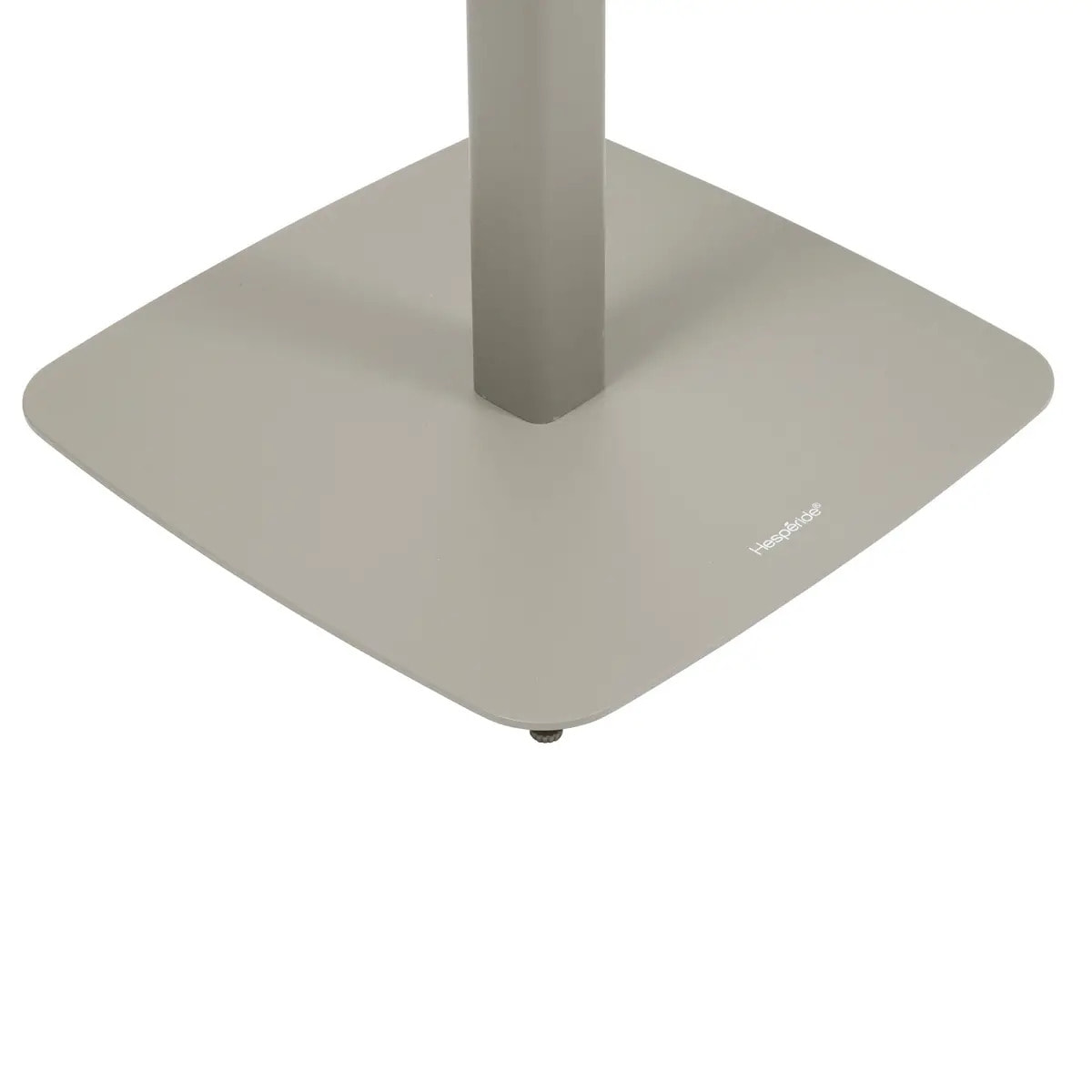 Table haute de jardin 2 places Alegoria 70x70cm café