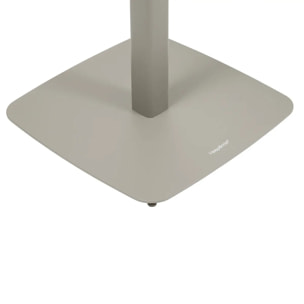 Table haute de jardin 2 places Alegoria 70x70cm café