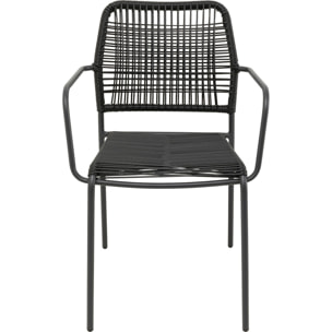 Ensemble de jardin Madagascar noir Kare Design