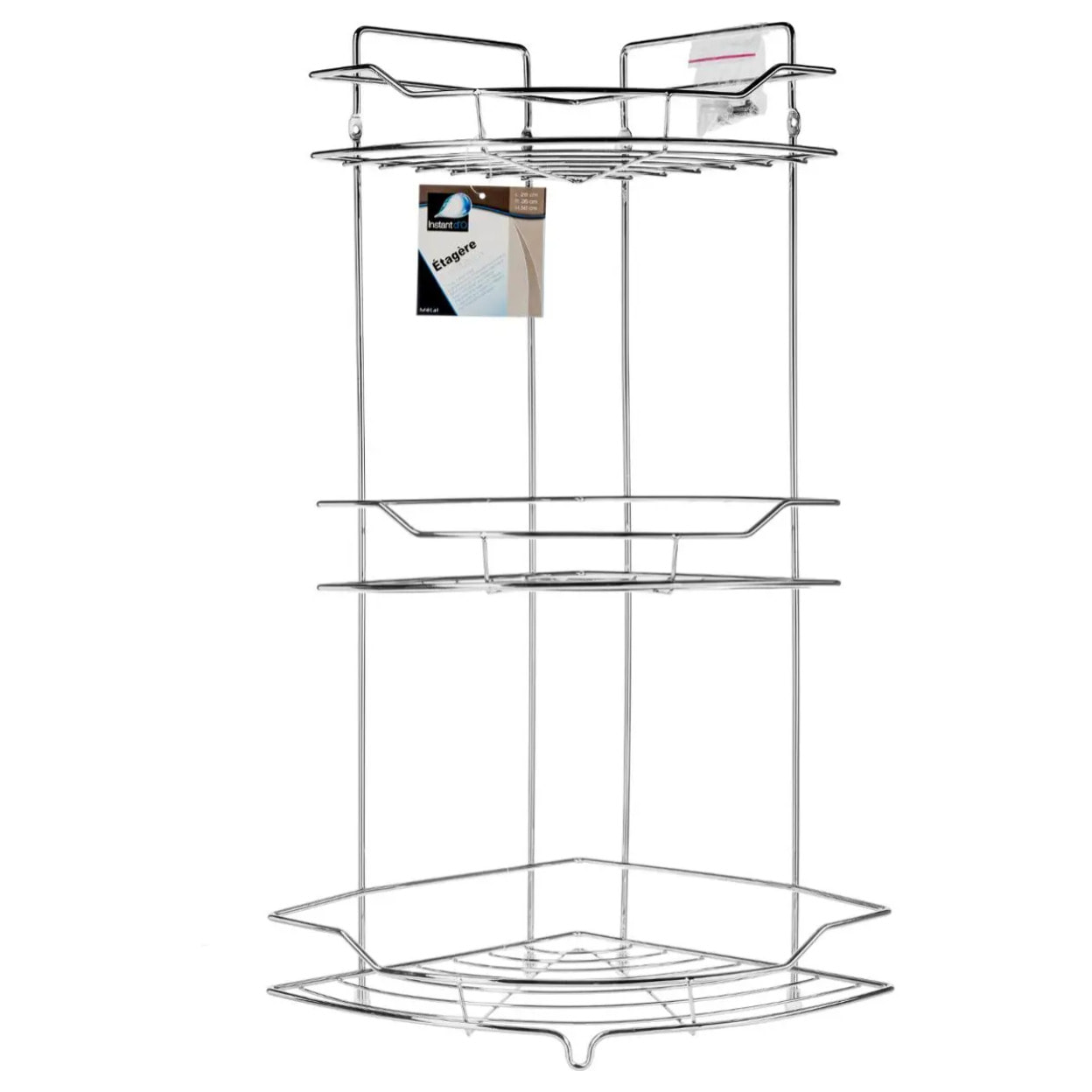 Étagère d'angle 3 niveaux "Venterra"