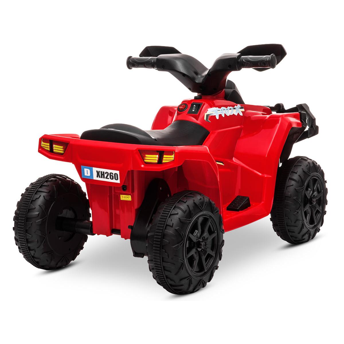 Quad de bateria RED S-QUAD vehículo eléctrico infantil 6V 3 años