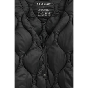 Chaqueta ultraligera Paloma negra con logo Polo Club
