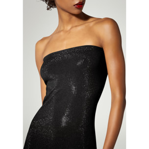 Abito Liquid Metal Dress