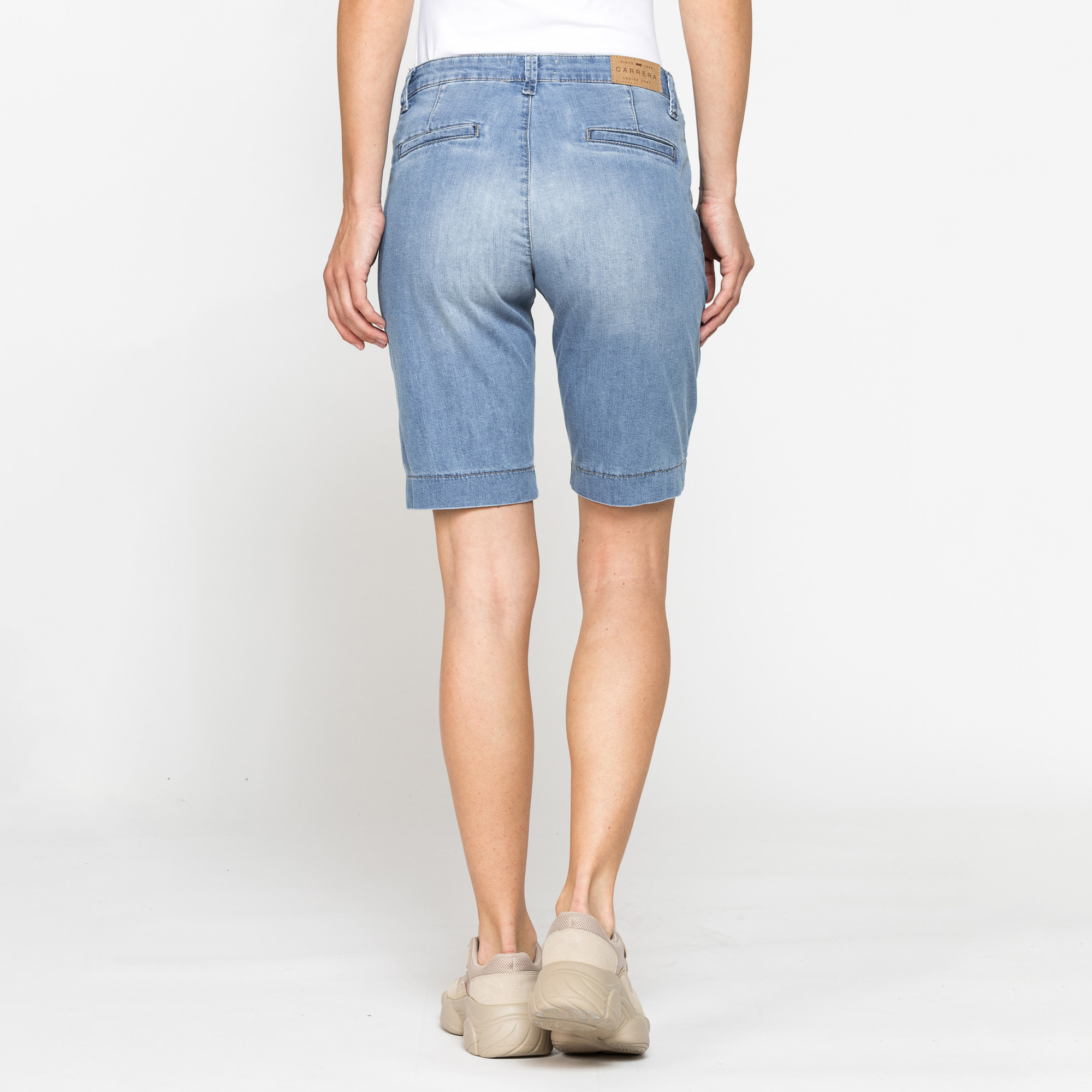 BERMUDA MOD.785C IN DENIM STRETCH 8oz. Vita e gamba regolari.SPINTECH ELASTIC COTONE SULLA PELLE