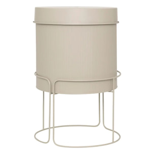 2 pots "Aze" lin D30 x44,3cm