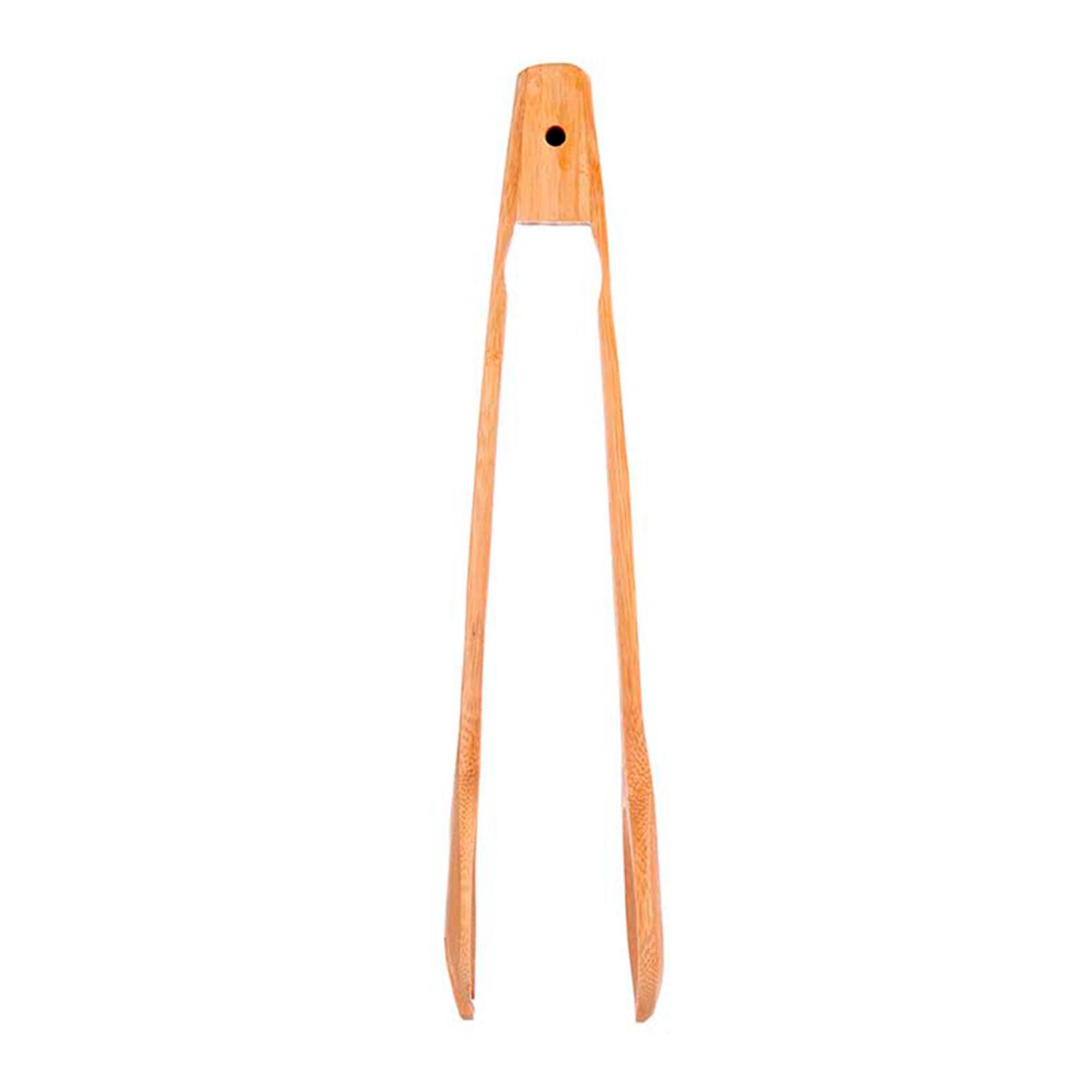 Pinza bambu cocina cuchara tenedor colección kinvara