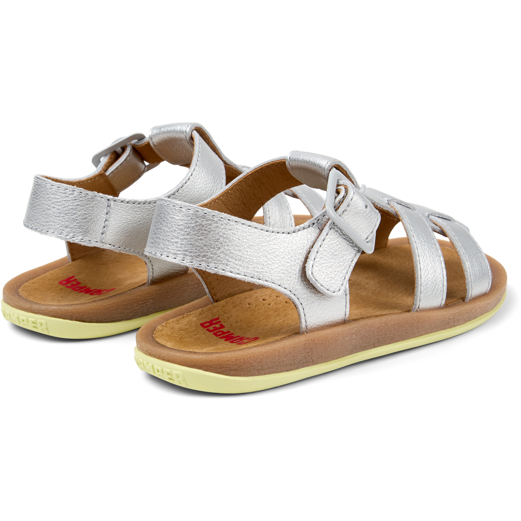Sandalias - CAMPER Bicho - Gris - Cuero liso