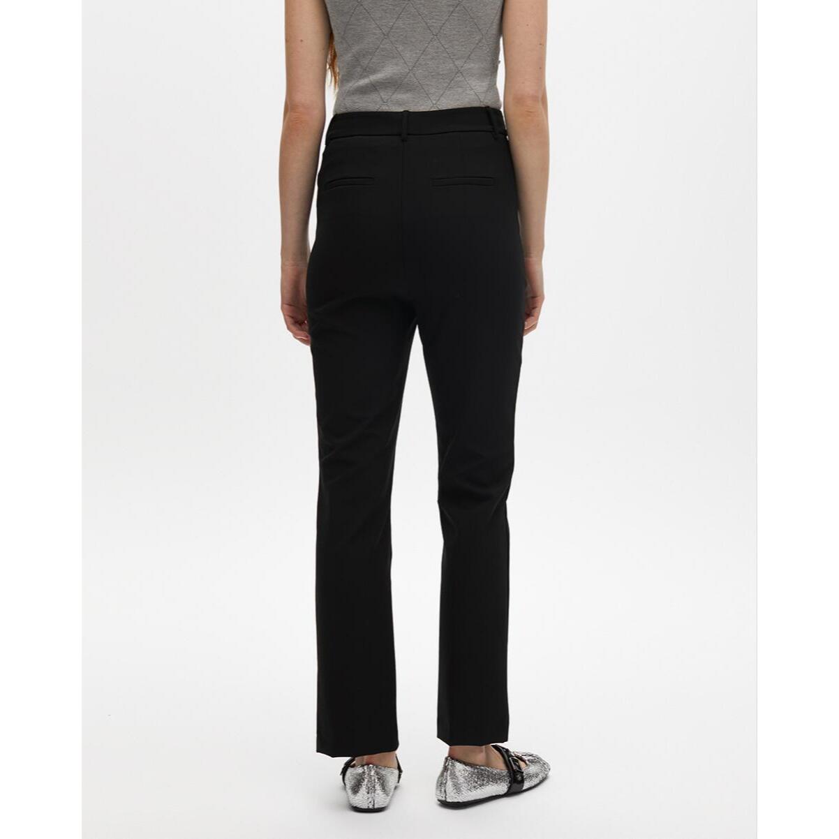 Pantaloni Basici in Tessuto Tecnico