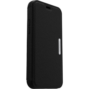 Etui OTTERBOX iPhone 12/12 Pro Strada cuir noir
