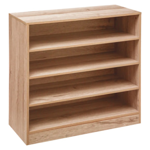Meuble range-chaussures x13 effet bois naturel