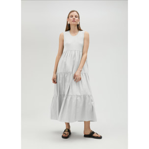 Vestito lungo con spalline