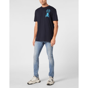 PHILIPP PLEIN Camiseta cuello pico SKULL&BONES