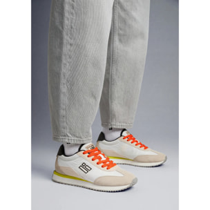 Zapatillas Deportivas Unisex Estilo Retro Vantage en Blanco