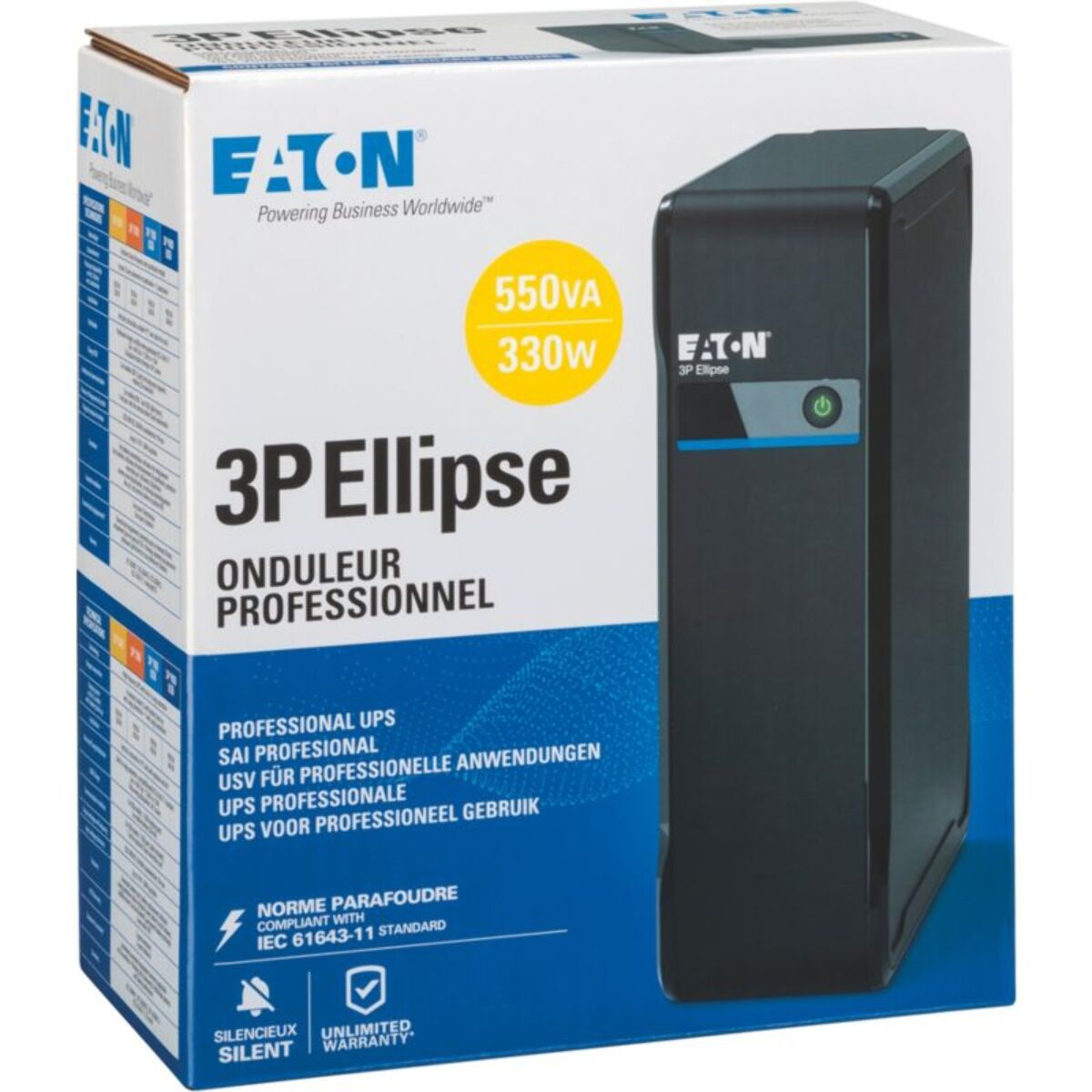 Onduleur EATON 3P Ellipse 3P700UF