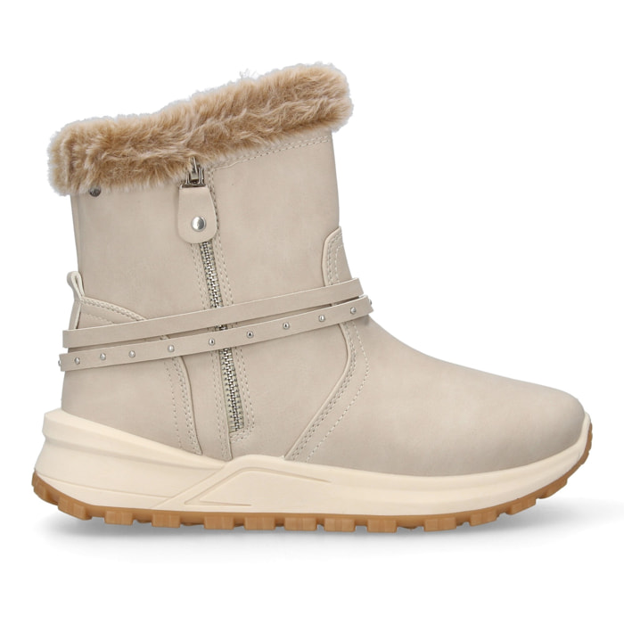 Botines de Invierno Planos para Mujer, Comodos y Elegantes