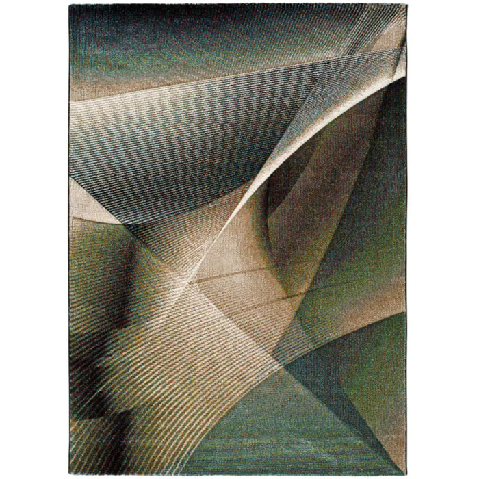 WARHOL Alfombra abstracta de pelo corto multicolor, varias medidas disponibles.