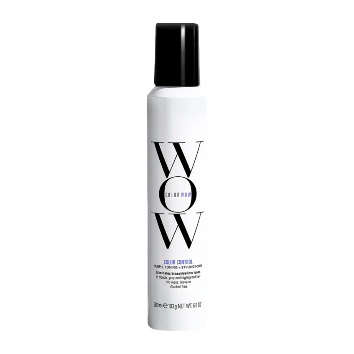 COLOR WOW Color Control Purple Toning Styling Foam 200ml