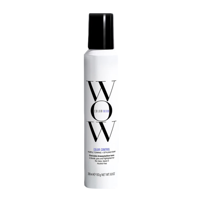 COLOR WOW Color Control Purple Toning Styling Foam 200ml