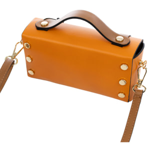 Bellante Bolso bandolera Mujer.Piel auténtica Ruga