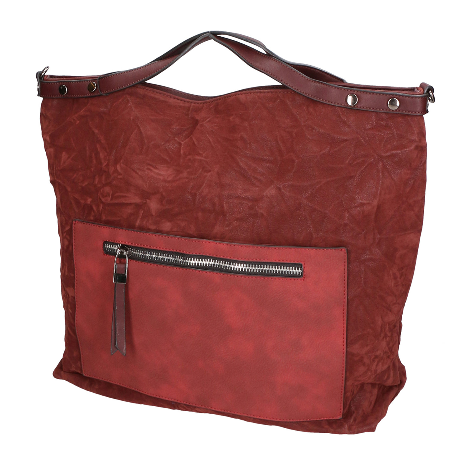 Borsa a mano da Donna Rosalia in Ecopelle Prodotto Vegano 49x39x11 cm