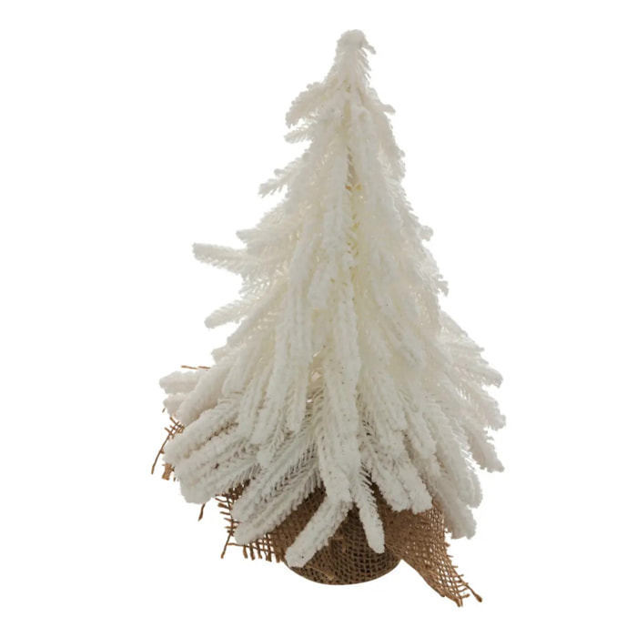 SAPIN BLANC BASE JUTE H27