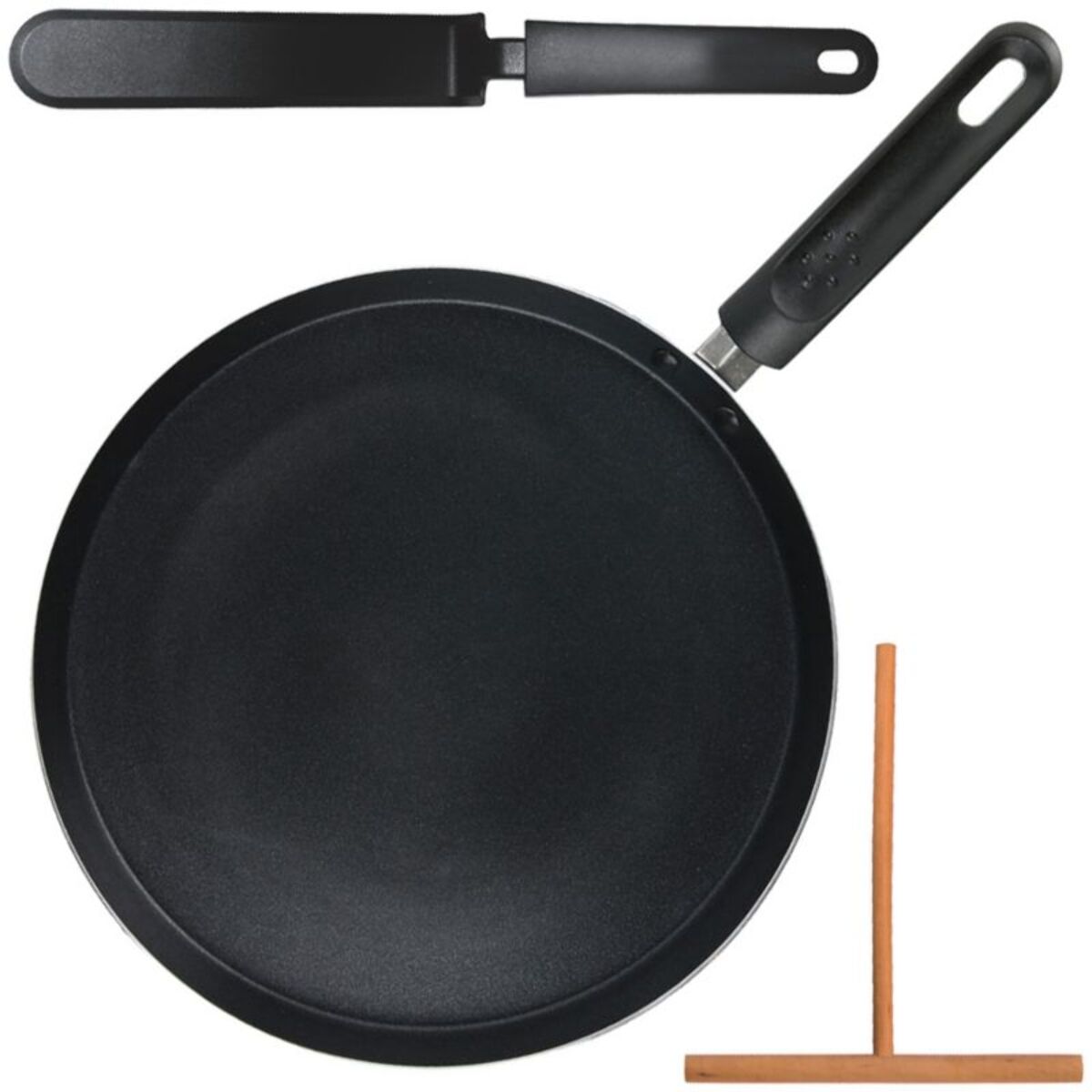 Crêpière LILY COOK coffret crepière 28cm et ustensiles