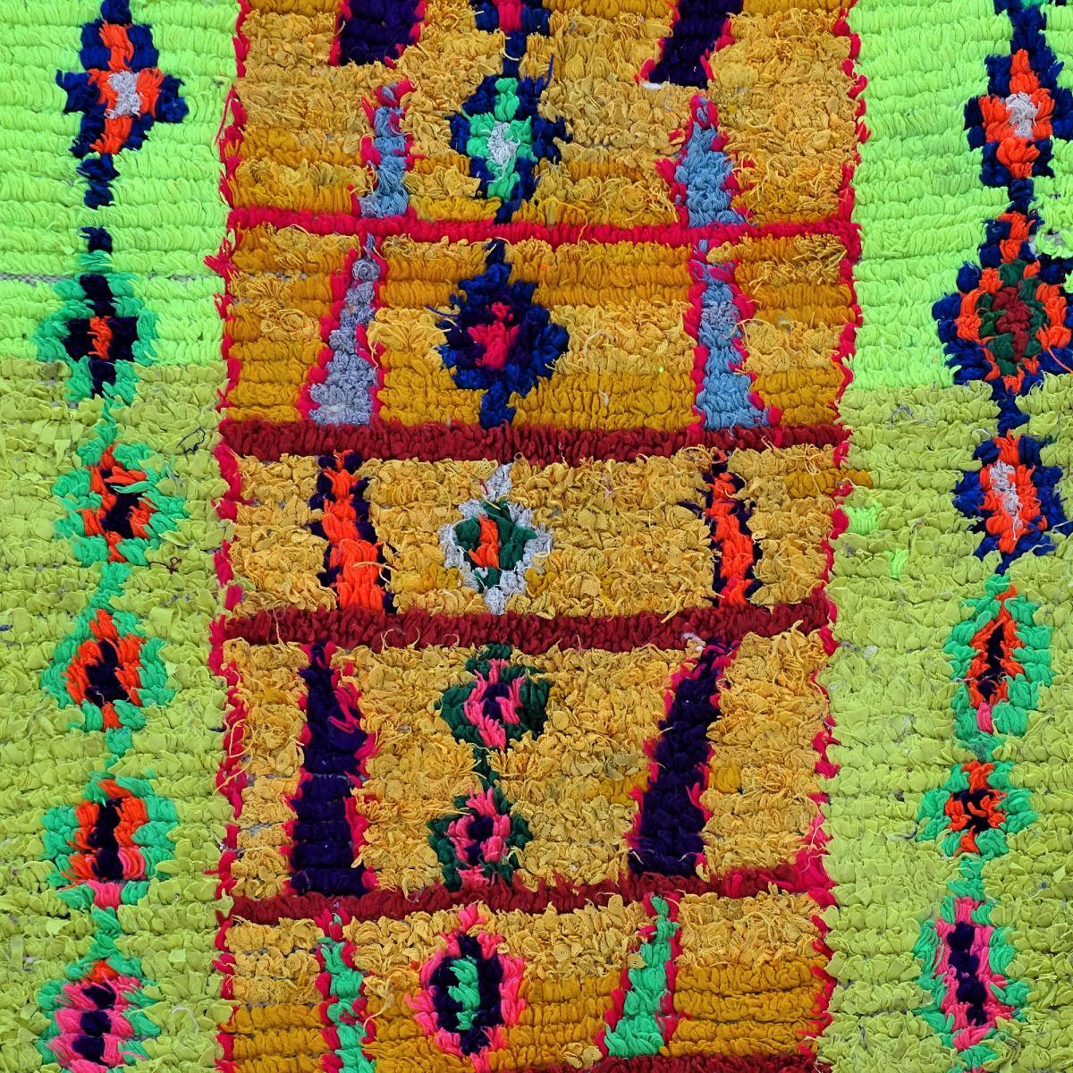 Authentique tapis berbère fait à la main en coton TENA