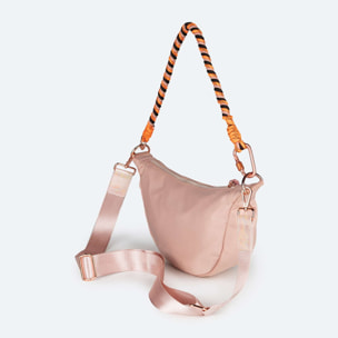 BOLSO DEEP HOBO CROSSBODY SOFT PINK