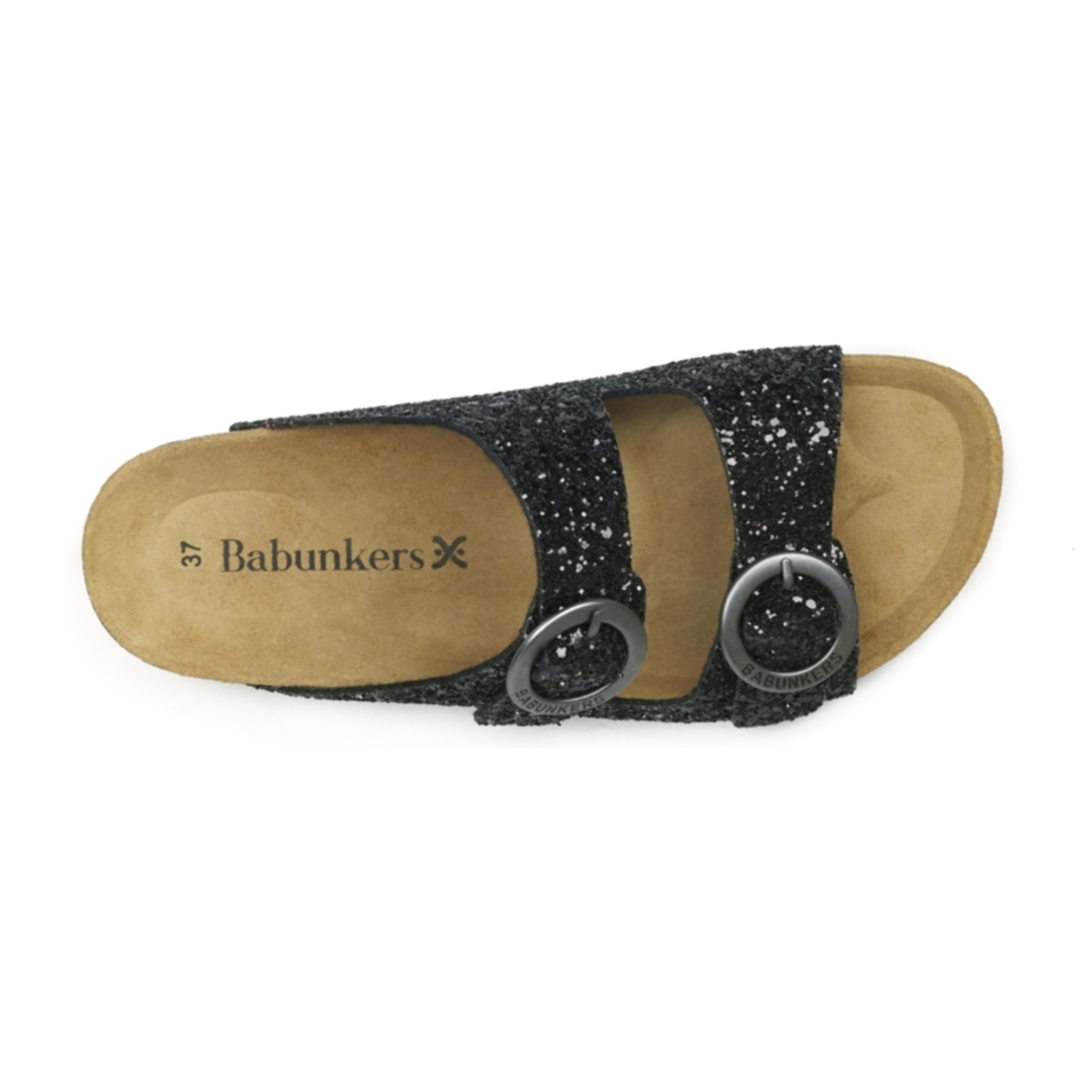 SANDALIA BARCELONA BABUNKERS NEGRO
