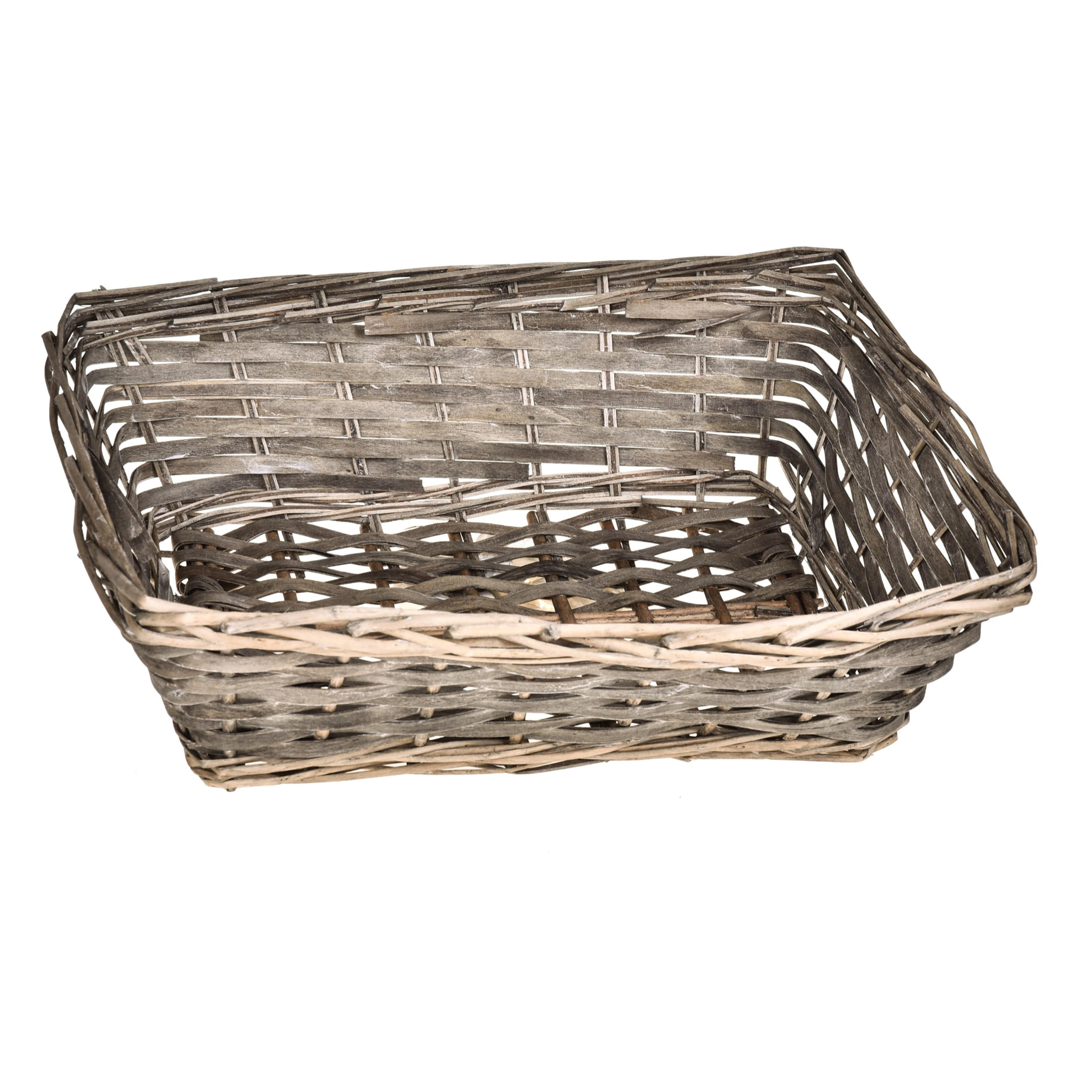 Cesto rettangolare - Pezzi 4 - 40xH13x30cm - Bianchi Dino SpA