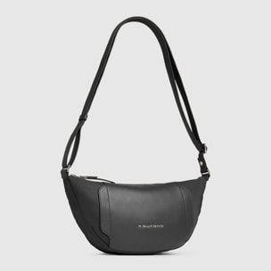 Piquadro Marsupio in tessuto riciclato e pelle, schermato con protezione RFID